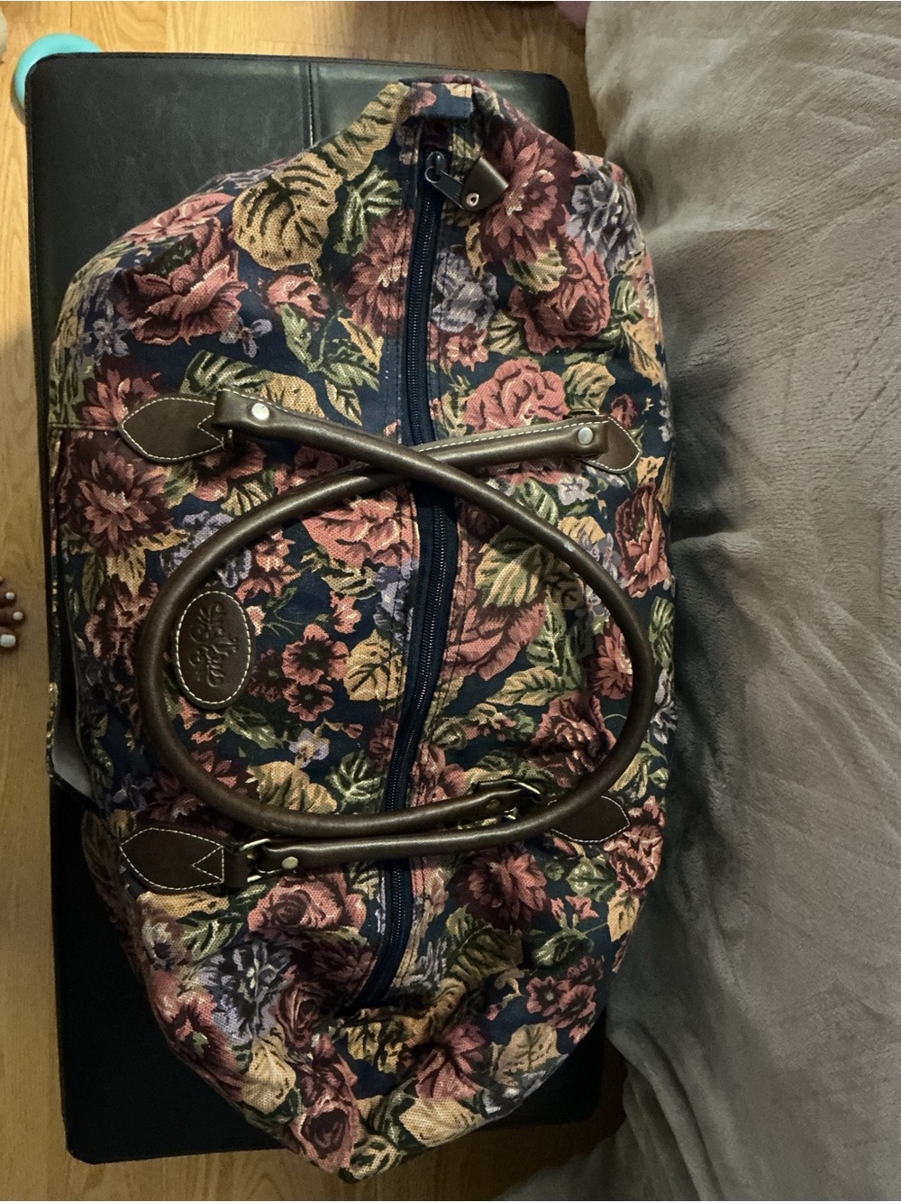 Floral Statement Weekender Bag Multicolor 💐🌷🌼🌸 - Picture 2 of 3